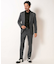 【ACTIVE TAILOR】エクストラTRジャージヘリンボーンプリントスラックス＜セットアップ対応＞