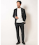 【ACTIVE TAILOR】エクストラTRジャージヘリンボーンプリントスラックス＜セットアップ対応＞