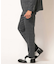 【ACTIVE TAILOR】エクストラTRジャージヘリンボーンプリントスラックス＜セットアップ対応＞