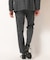 【ACTIVE TAILOR】エクストラTRジャージヘリンボーンプリントスラックス＜セットアップ対応＞