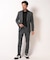 【ACTIVE TAILOR】エクストラTRジャージヘリンボーンプリントスラックス＜セットアップ対応＞