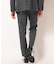 【ACTIVE TAILOR】エクストラTRジャージヘリンボーンプリントスラックス＜セットアップ対応＞