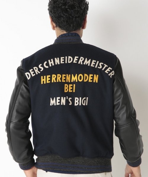 メンズビギ復刻スタジャン｜メンズビギの通販｜&mall（アンドモール