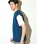ニットベスト＆ナチュラルストレッチTシャツ（2点セット）