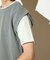 ニットベスト＆ナチュラルストレッチTシャツ（2点セット）
