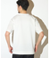 ポリエステルポンチ×梨地クルーネックTシャツ