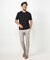【ACTIVE TAILOR】シルケットスムースクルーネックTシャツ