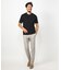 【ACTIVE TAILOR】シルケットスムースクルーネックTシャツ