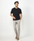 【ACTIVE TAILOR】シルケットスムースクルーネックTシャツ