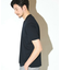 シルケットスムースVネックテーラーTシャツ