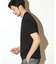 シルケットスムースVネックテーラーTシャツ
