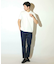 シルケットスムースクルーネックテーラーTシャツ