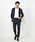 【ACTIVE TAILOR】3Dサッカープリントテーラードジャケット<セットアップ対応>