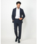 【ACTIVE TAILOR】3Dサッカープリントテーラードジャケット<セットアップ対応>