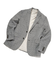 【ACTIVE TAILOR】3Dサッカープリントテーラードジャケット<セットアップ対応>