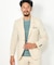 【ACTIVE TAILOR】ミックス絡みストレッチテーラードジャケット<セットアップ対応>