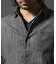 7分袖ワッシャームラ染シャツ