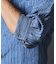 7分袖ワッシャームラ染シャツ