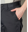 サテンストレッチクロップドパンツ
