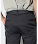 サテンストレッチクロップドパンツ