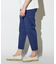 サテンストレッチクロップドパンツ