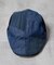 デニムパッチワークハンチング帽