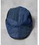 デニムパッチワークハンチング帽