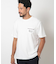 【DENHAM/デンハム】オーガニック ミニパイルポケットＴシャツ