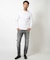 【ACTIVE TAILOR】シルケットスムースクルーネックロングTシャツ