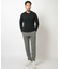【ACTIVE TAILOR】シルケットスムースクルーネックロングTシャツ