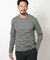 【ACTIVE TAILOR】シルケットスムースクルーネックロングTシャツ