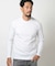 【ACTIVE TAILOR】シルケットスムースクルーネックロングTシャツ