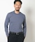 【ACTIVE TAILOR】シルケットスムースクルーネックロングTシャツ