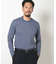【ACTIVE TAILOR】シルケットスムースクルーネックロングTシャツ