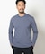 【ACTIVE TAILOR】シルケットスムースクルーネックロングTシャツ
