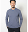 【ACTIVE TAILOR】シルケットスムースクルーネックロングTシャツ