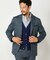 【ACTIVE TAILOR】エクストラTRジャージヘリンボーンプリントテーラードジャケット＜セットアップ・スリーピース対応＞
