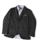 【ACTIVE TAILOR】エクストラTRジャージヘリンボーンプリントテーラードジャケット＜セットアップ・スリーピース対応＞