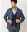 【ACTIVE TAILOR】エクストラTRジャージヘリンボーンプリントテーラードジャケット＜セットアップ・スリーピース対応＞