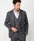 【ACTIVE TAILOR】エクストラTRジャージヘリンボーンプリントテーラードジャケット＜セットアップ・スリーピース対応＞