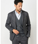 【ACTIVE TAILOR】エクストラTRジャージヘリンボーンプリントテーラードジャケット＜セットアップ・スリーピース対応＞