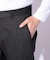 ハケメストレッチ裏起毛パンツ