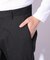 ハケメストレッチ裏起毛パンツ