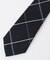 チェック柄シルクネクタイ
