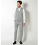 【ACTIVE TAILOR】ミックスヤーン/ホップサックリバーシブルベスト