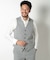 【ACTIVE TAILOR】ミックスヤーン/ホップサックリバーシブルベスト
