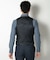 【ACTIVE TAILOR】ミックスヤーン/ホップサックリバーシブルベスト