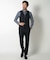 【ACTIVE TAILOR】ミックスヤーン/ホップサックリバーシブルベスト