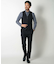【ACTIVE TAILOR】ミックスヤーン/ホップサックリバーシブルベスト