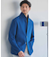ポリエステルニットスタンドカラージャケット